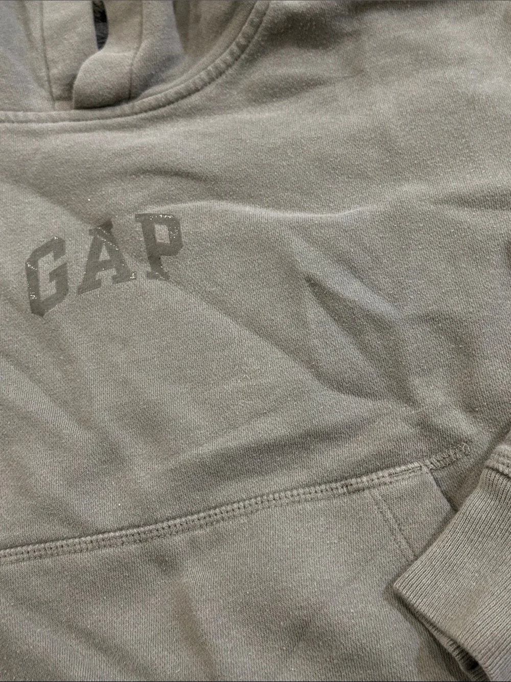 GAP Kids Cropped Hooded Sweatshirt